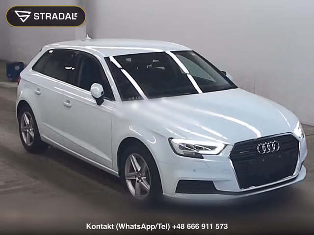 AUDI A3 5D 4WD SPORTBACK 2.0TFSI QUATTRO 2018, samochód z aukcji Japonii