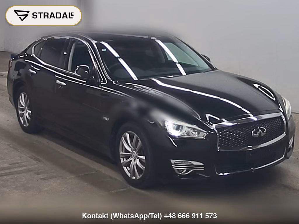 NISSAN FUGA HYBRID BASE GRADE 2017, aukcja z Japonii, zdjęcie 1