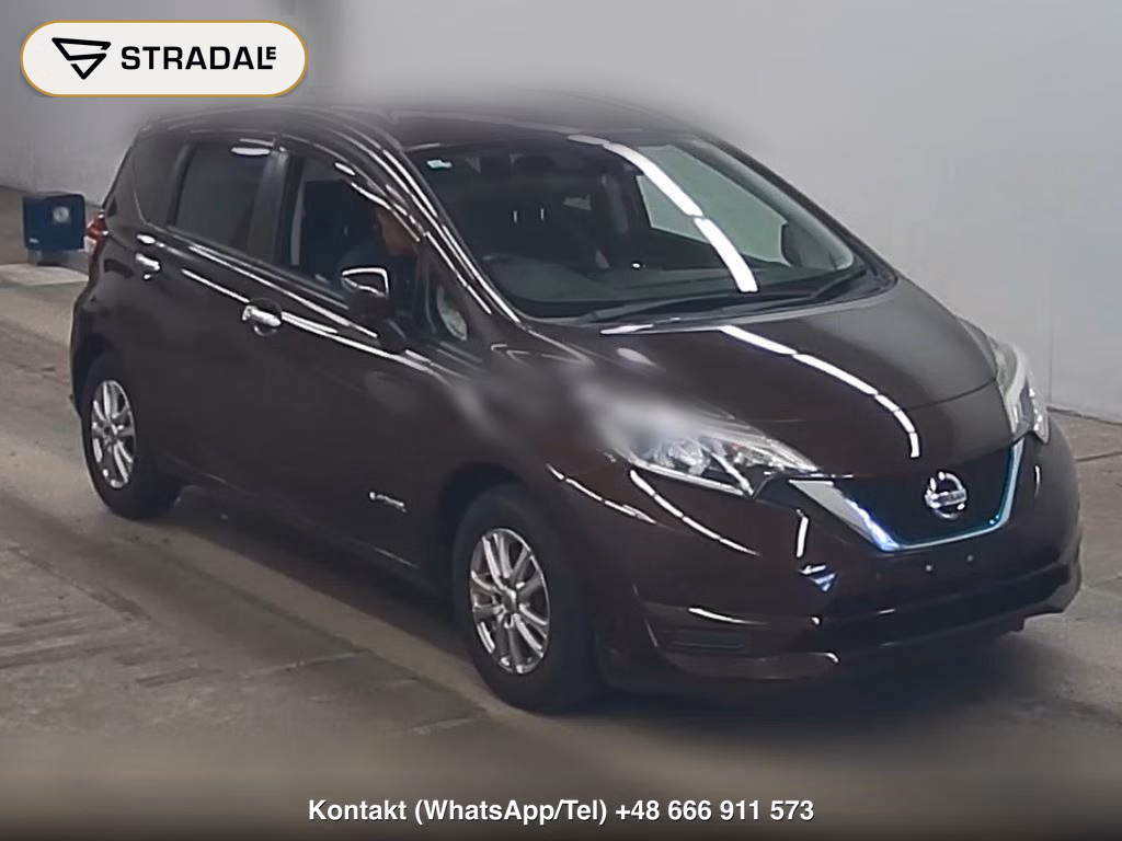 NISSAN NOTE E-POWER X 2017, aukcja z Japonii, zdjęcie 1