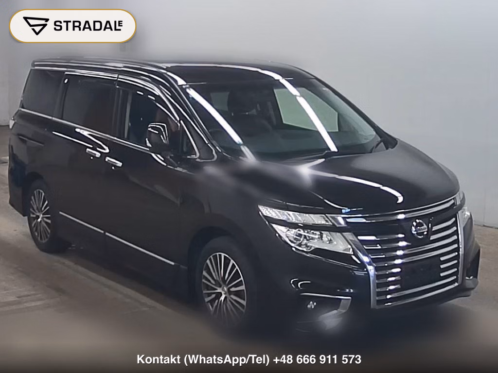 NISSAN ELGRAND 5D 250 HIGHWAY STAR S 2015, aukcja z Japonii, zdjęcie 1