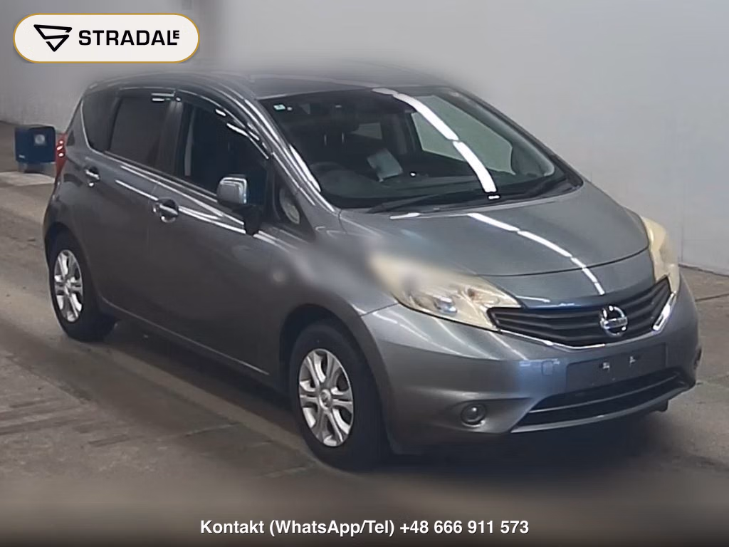 NISSAN NOTE X DIG-S EMERGENCY BRAKE PACKAGE 2014, aukcja z Japonii, zdjęcie 1