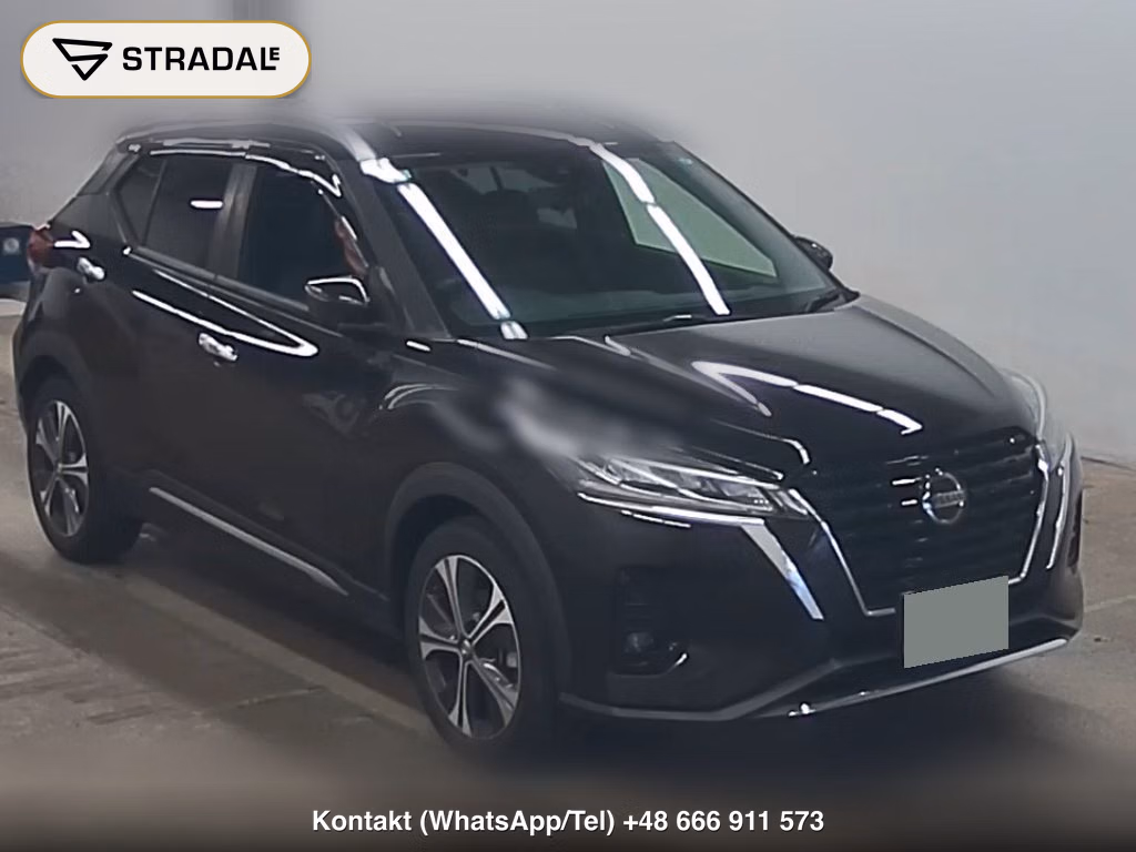 NISSAN KICKS 5D X 2022, aukcja z Japonii, zdjęcie 1