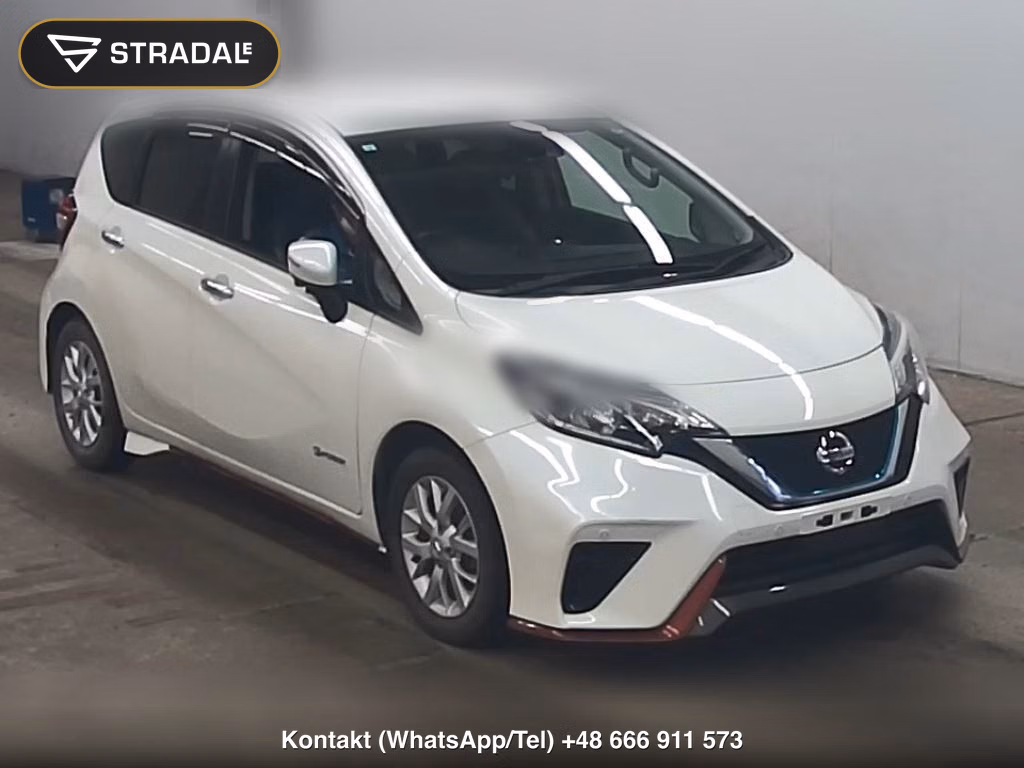 NISSAN NOTE E-POWER MEDALIST 2017, aukcja z Japonii, zdjęcie 1