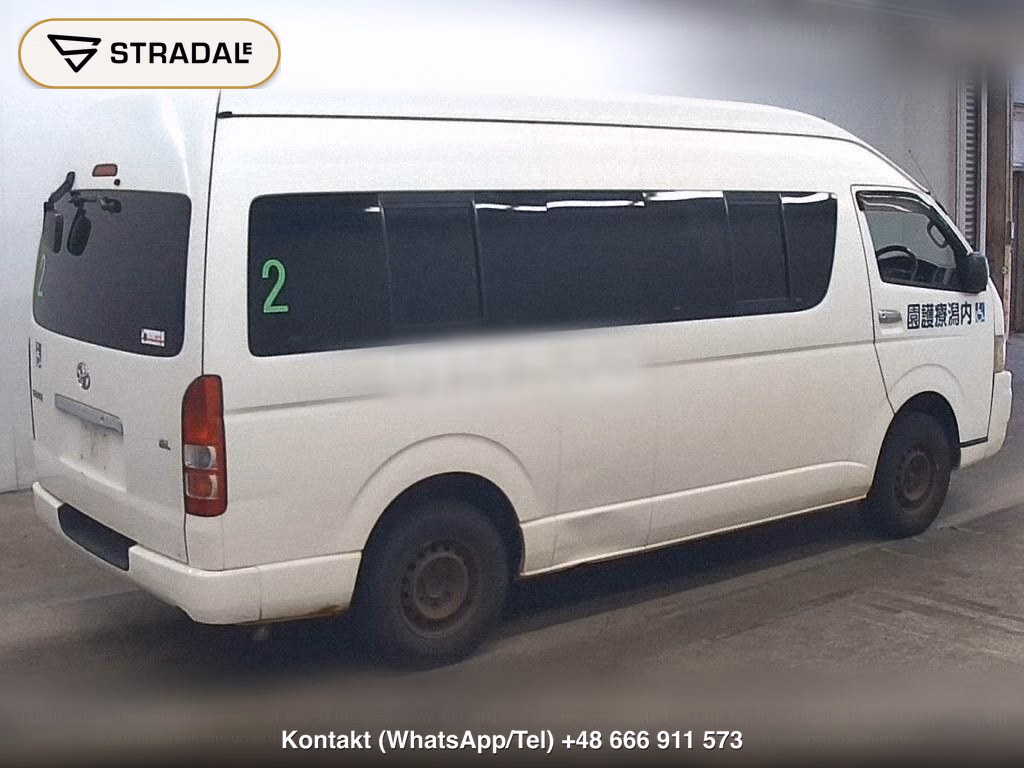 TOYOTA HIACE COMMUTER 4D 4WD SUPER LONG DX TURBO, miniaturka 6