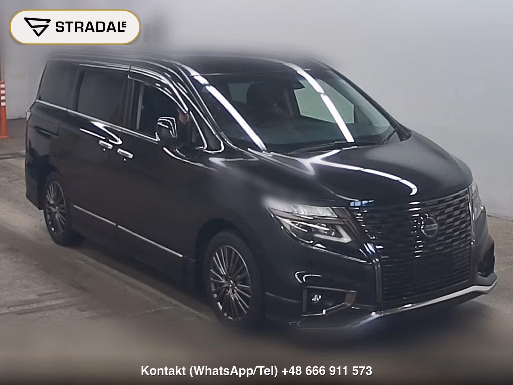 NISSAN ELGRAND 5D 4WD 250 HIGHWAY STAR PREMIUM URBAN CHROME 2022, aukcja z Japonii, zdjęcie 1