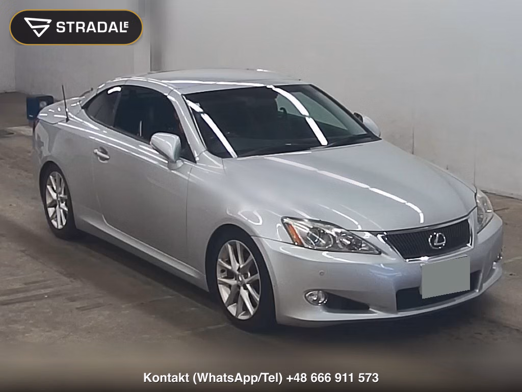 LEXUS IS OP IS250C VERSION L 2009, aukcja z Japonii, zdjęcie 1