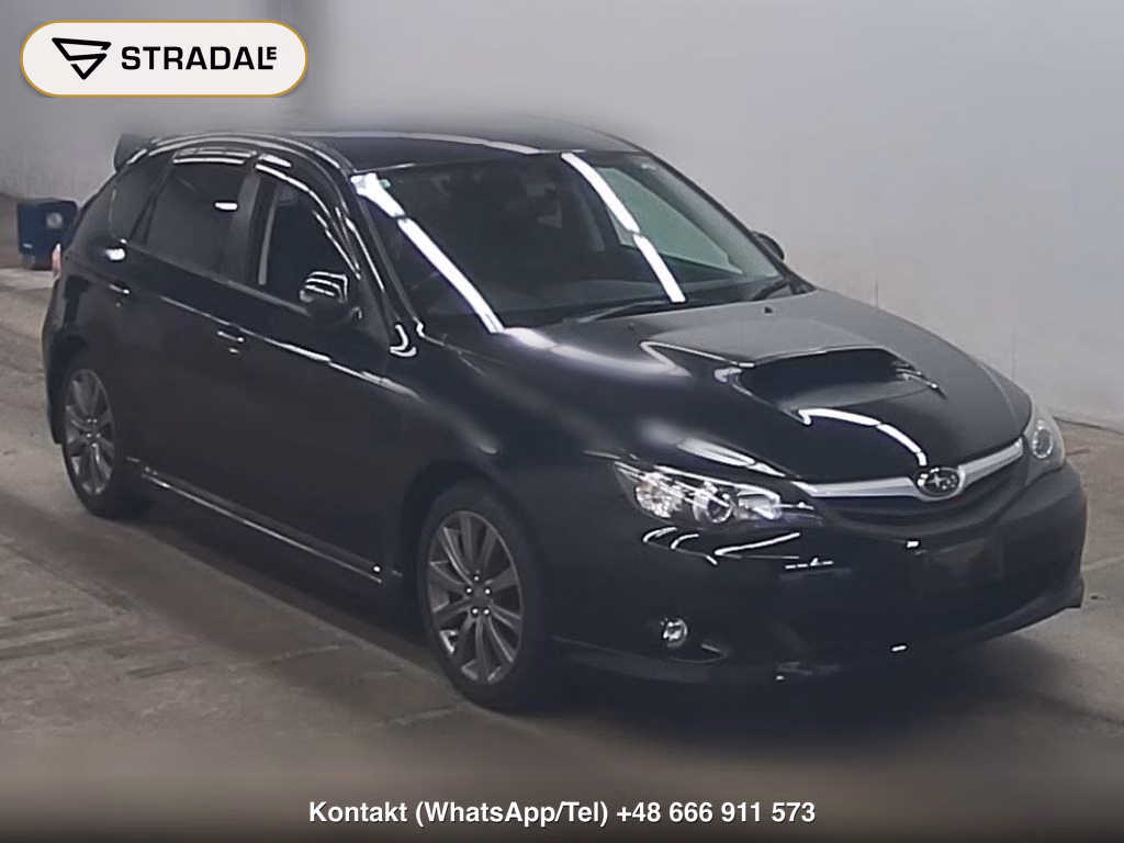 SUBARU IMPREZA 5D 4WD 2.0GT 2011, aukcja z Japonii, zdjęcie 1