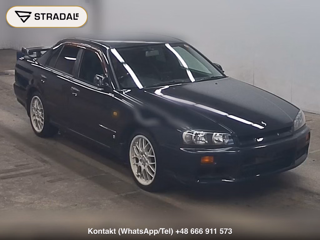 NISSAN SKYLINE 4D 4WD 25GT-X FOUR 1998, aukcja z Japonii, zdjęcie 1