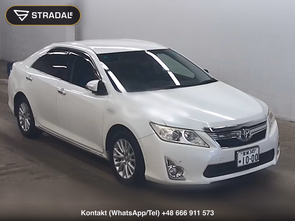 TOYOTA CAMRY 4D HYBRID LEATHER PACKAGE 2012, aukcja z Japonii, zdjęcie 1