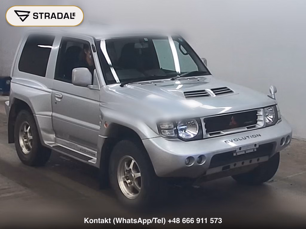 MITSUBISHI PAJERO 3D 4WD EVOLUTION 1997, aukcja z Japonii, zdjęcie 1