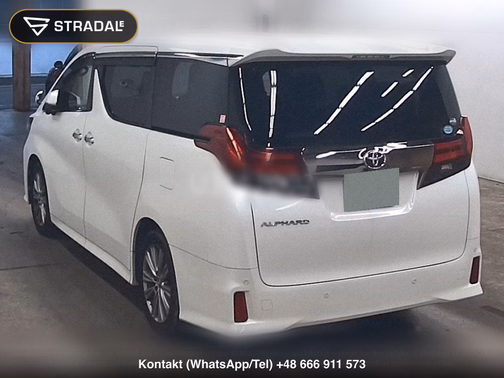 TOYOTA ALPHARD 2.5S A PACKAGE TYPE BLACK, miniaturka 3