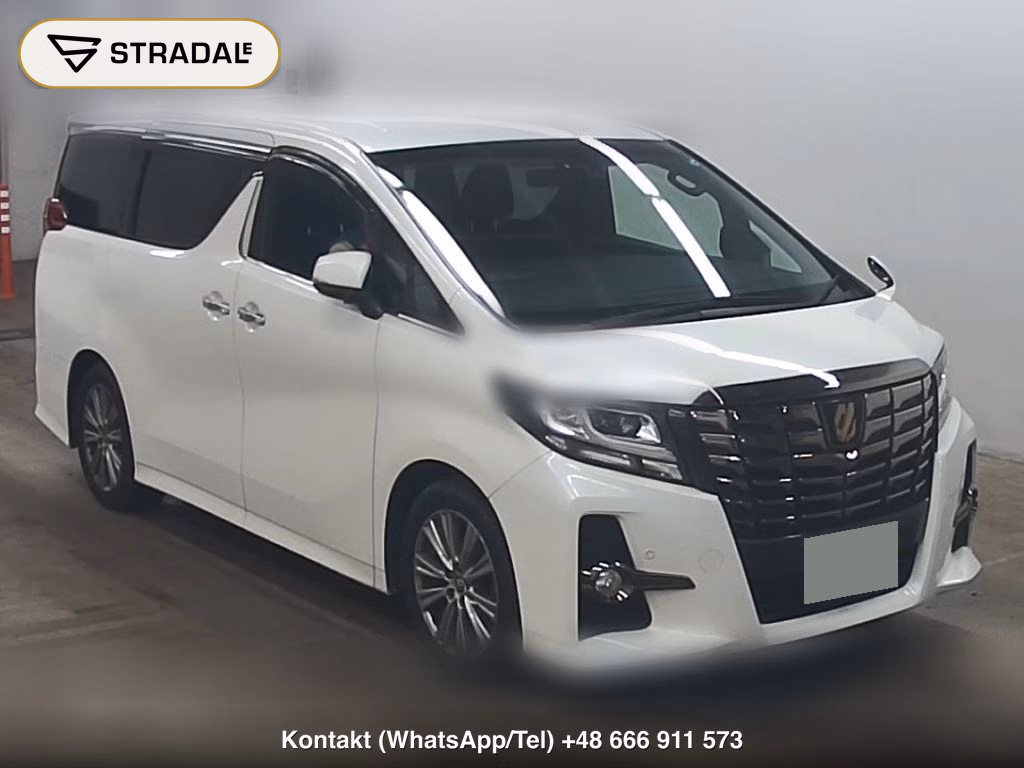 TOYOTA ALPHARD 2.5S A PACKAGE TYPE BLACK 2018, aukcja z Japonii, zdjęcie 1