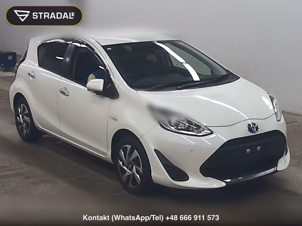 TOYOTA AQUA S STYLE BLACK 2019, aukcja z Japonii, zdjęcie 1