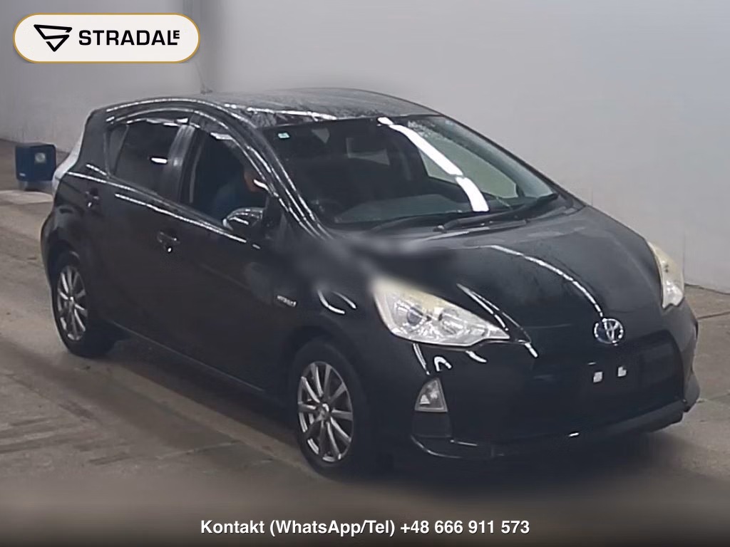 TOYOTA AQUA G BLACK SOFT LEATHER SELECTION 2014, aukcja z Japonii, zdjęcie 1