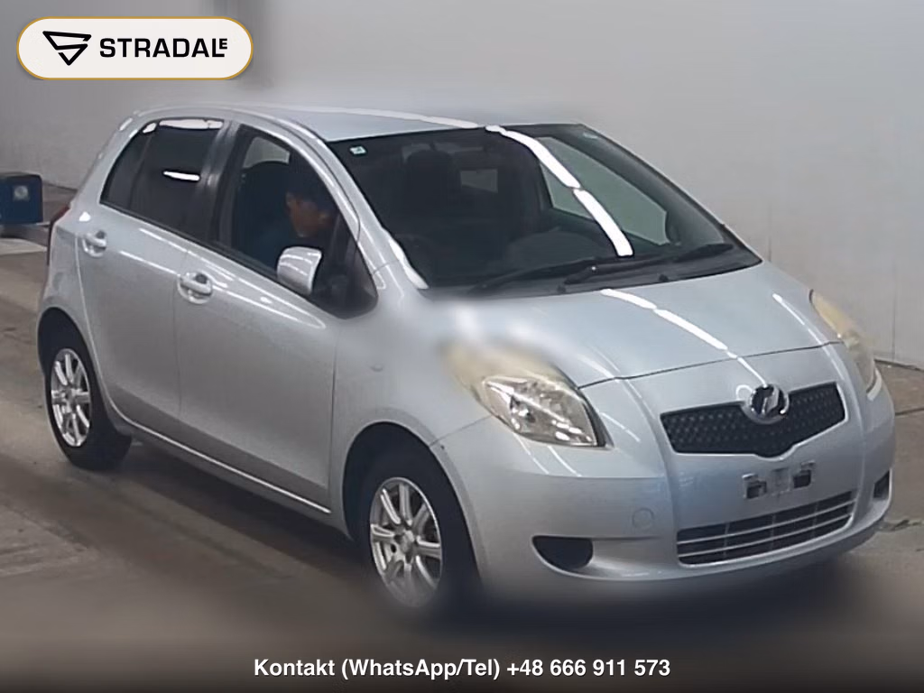 TOYOTA VITZ 5D F 2007, aukcja z Japonii, zdjęcie 1