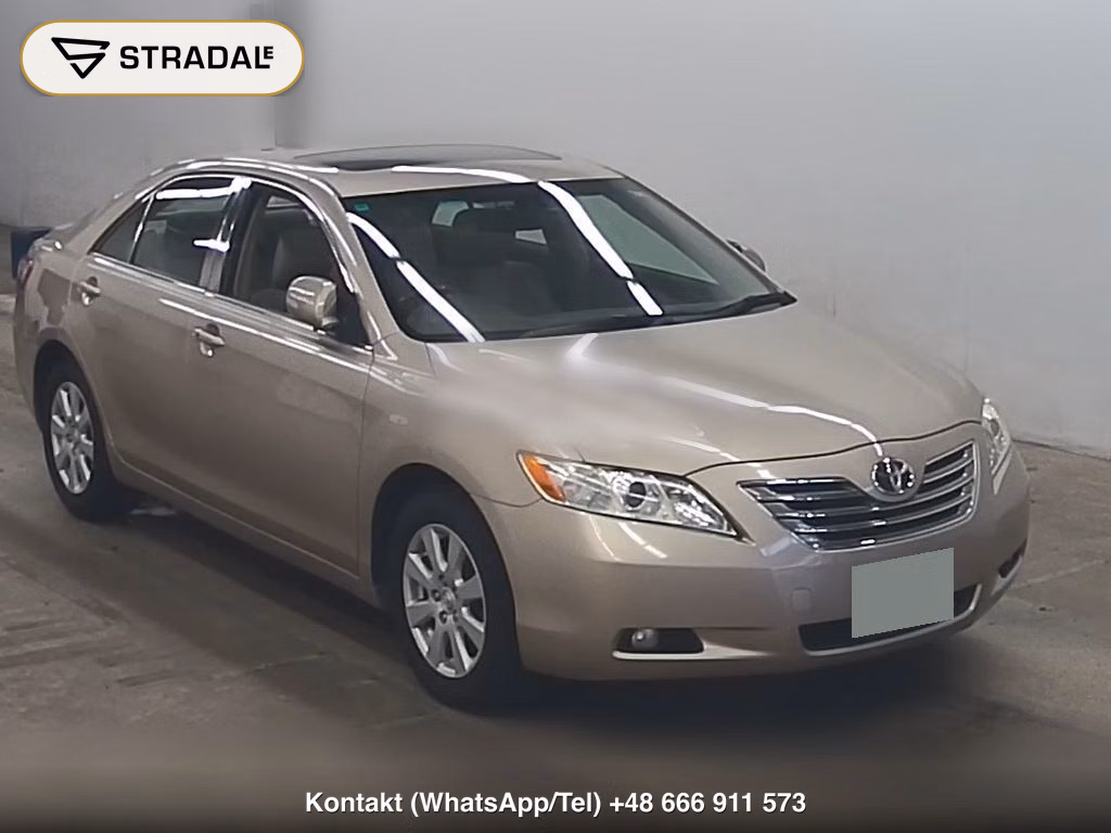 TOYOTA CAMRY 4D G DIGNIS EDITION 2008, aukcja z Japonii, zdjęcie 1