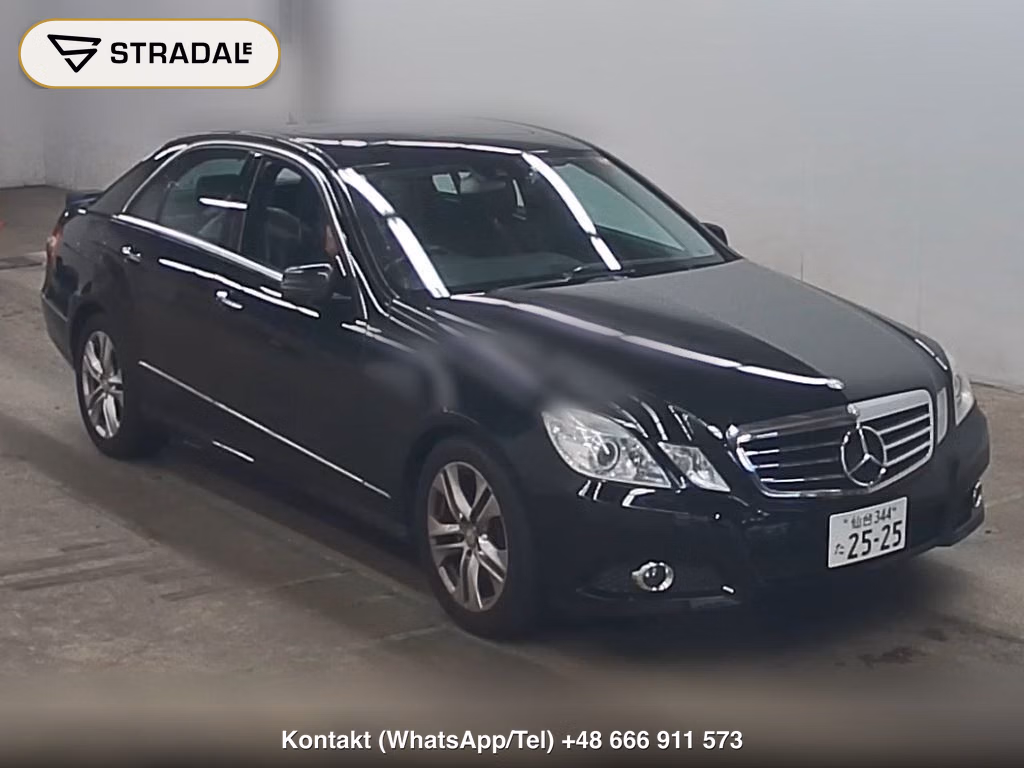 MERCEDES BENZ E-CLASS 4D E350 AVANTGARDE 2010, aukcja z Japonii, zdjęcie 1