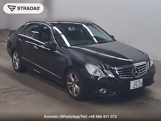 MERCEDES BENZ E-CLASS 4D E350 AVANTGARDE 2010, samochód z aukcji Japonii