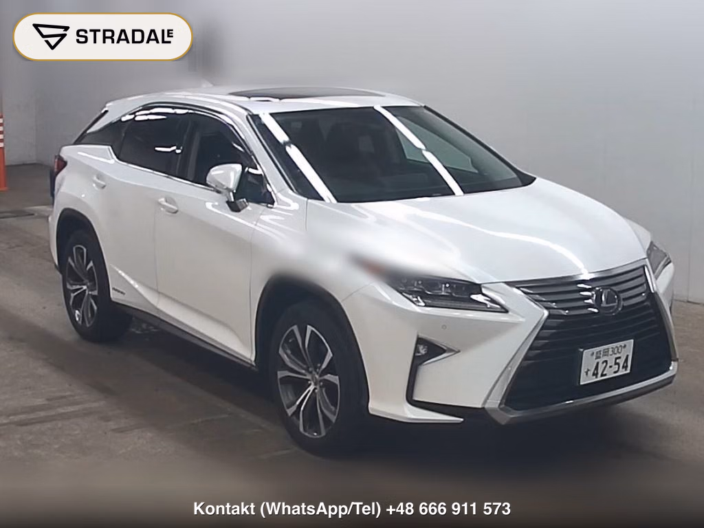LEXUS RX 4WD RX450H VERSION L 2016, aukcja z Japonii, zdjęcie 1