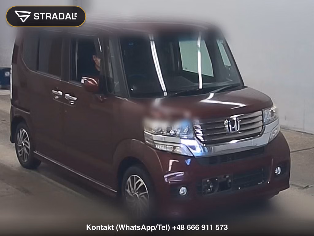 HONDA N-BOX CUSTOM 4WD G 2013, aukcja z Japonii, zdjęcie 1