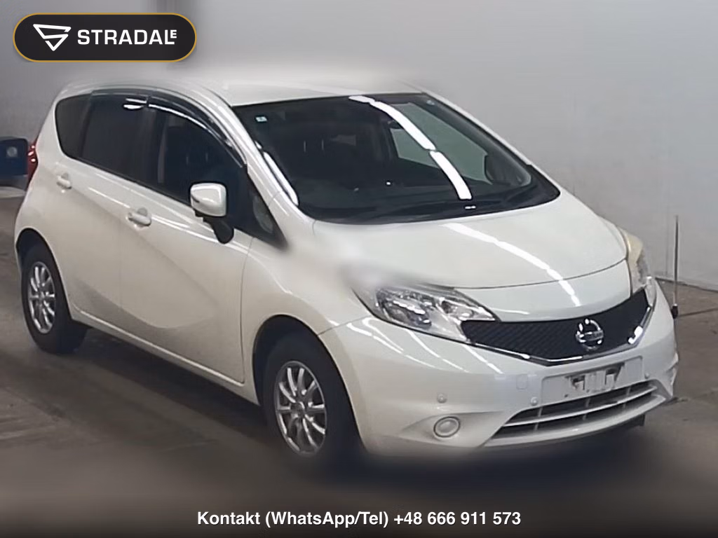 NISSAN NOTE 4WD X FOUR 2016, aukcja z Japonii, zdjęcie 1