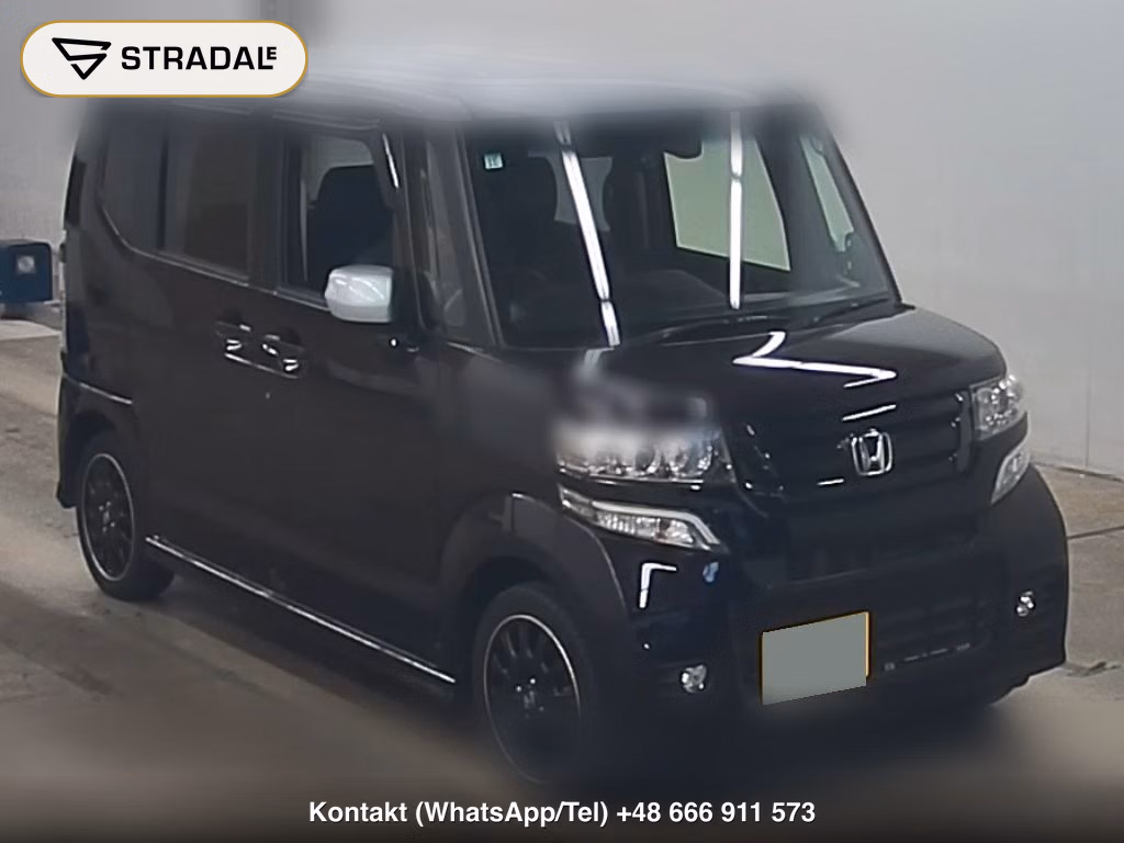 HONDA N-BOX CUSTOM 4WD G・TURBO L PACKAGE 2015, aukcja z Japonii, zdjęcie 1