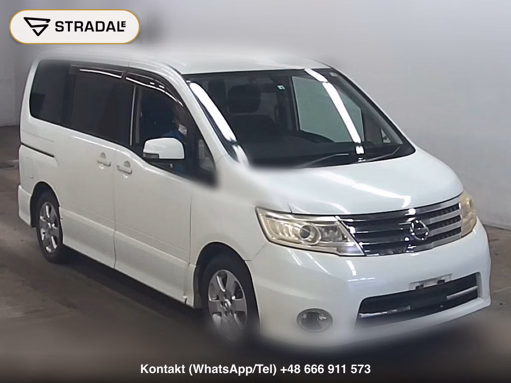 NISSAN SERENA 5D HIGHWAY STAR 2008, aukcja z Japonii, zdjęcie 1