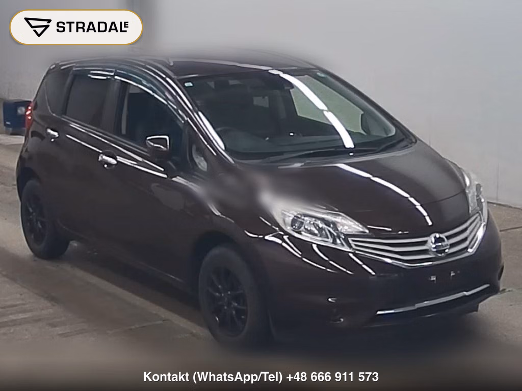 NISSAN NOTE 4WD MEDALIST X FOUR 2016, aukcja z Japonii, zdjęcie 1