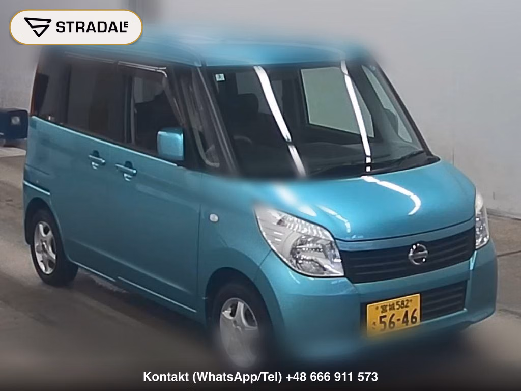 NISSAN ROOX E 2012, aukcja z Japonii, zdjęcie 1