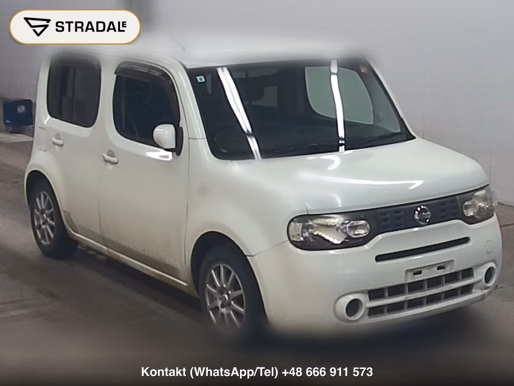 NISSAN CUBE 15X INDIGO + PLASMA 2011, aukcja z Japonii, zdjęcie 1