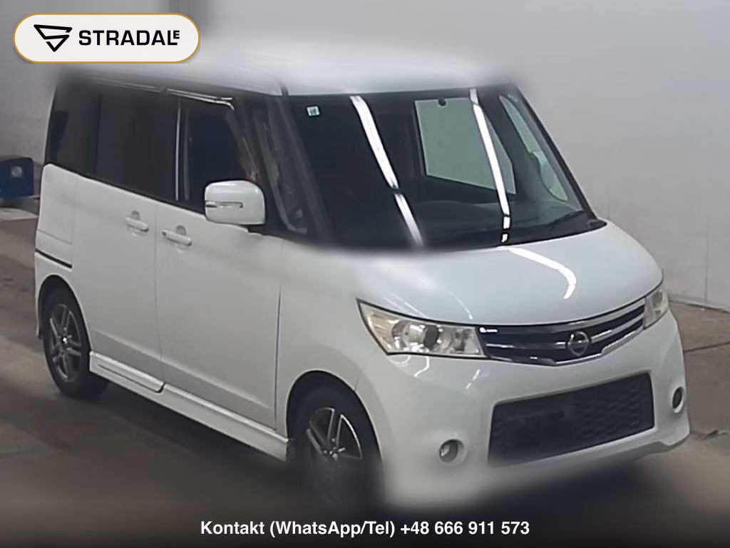 NISSAN ROOX HIGHWAY STAR TURBO 2010, aukcja z Japonii, zdjęcie 1