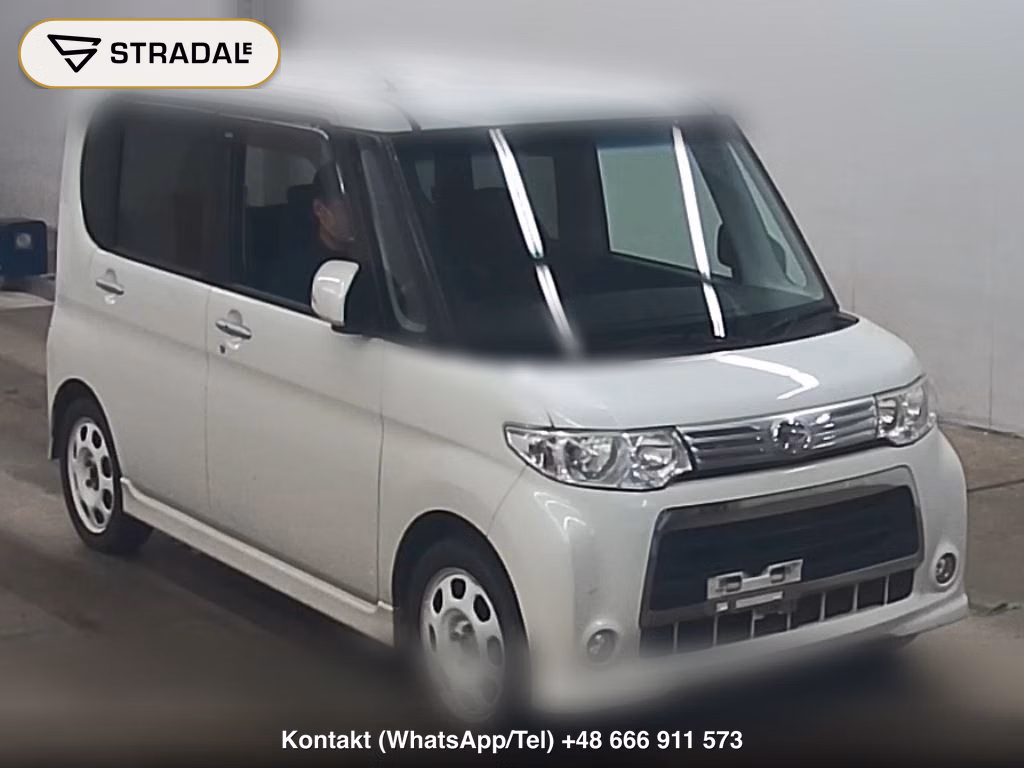 DAIHATSU TANTO 4WD CUSTOM X 2011, aukcja z Japonii, zdjęcie 1