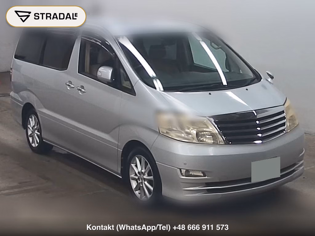 TOYOTA ALPHARD 4WD 2007, aukcja z Japonii, zdjęcie 1