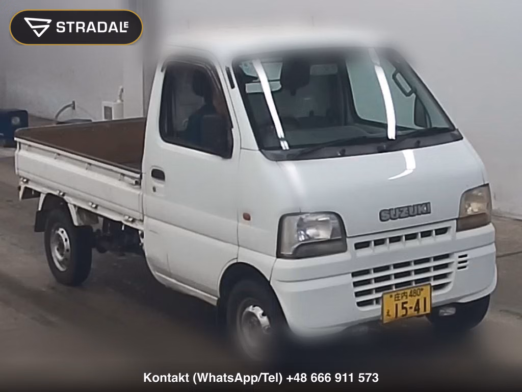 SUZUKI CARRY TRUCK 4WD KU 2000, aukcja z Japonii, zdjęcie 1