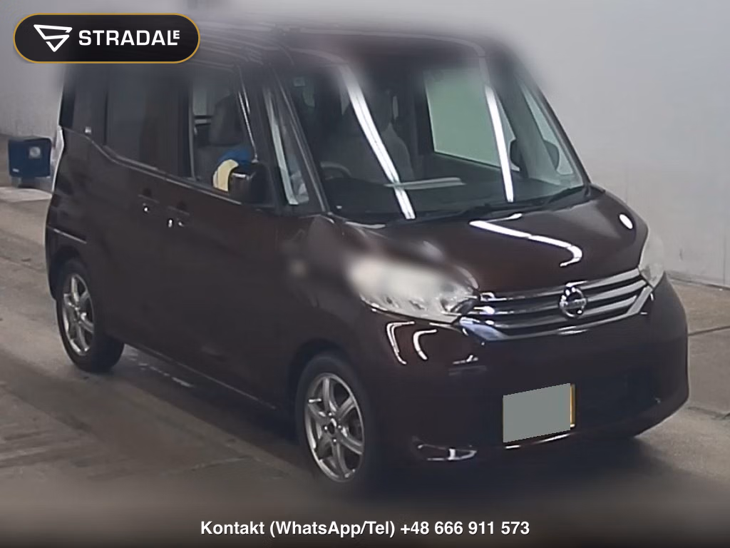 NISSAN DAYZ ROOX 4WD X 2014, aukcja z Japonii, zdjęcie 1