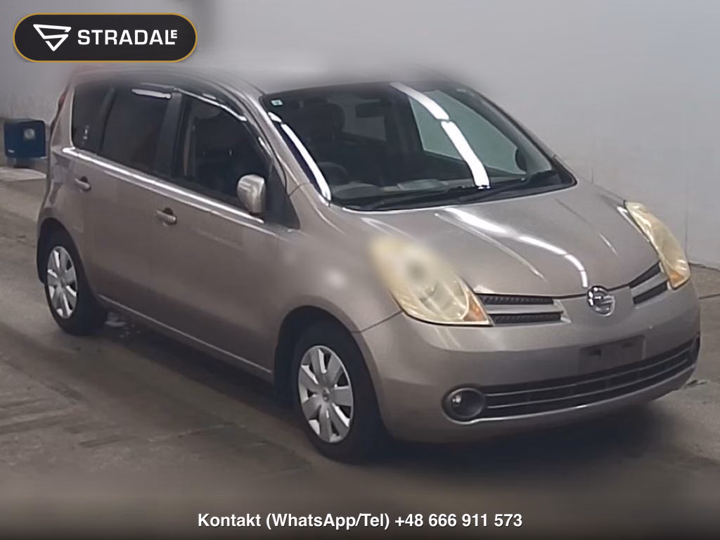 NISSAN NOTE 15E 2006, aukcja z Japonii, zdjęcie 1