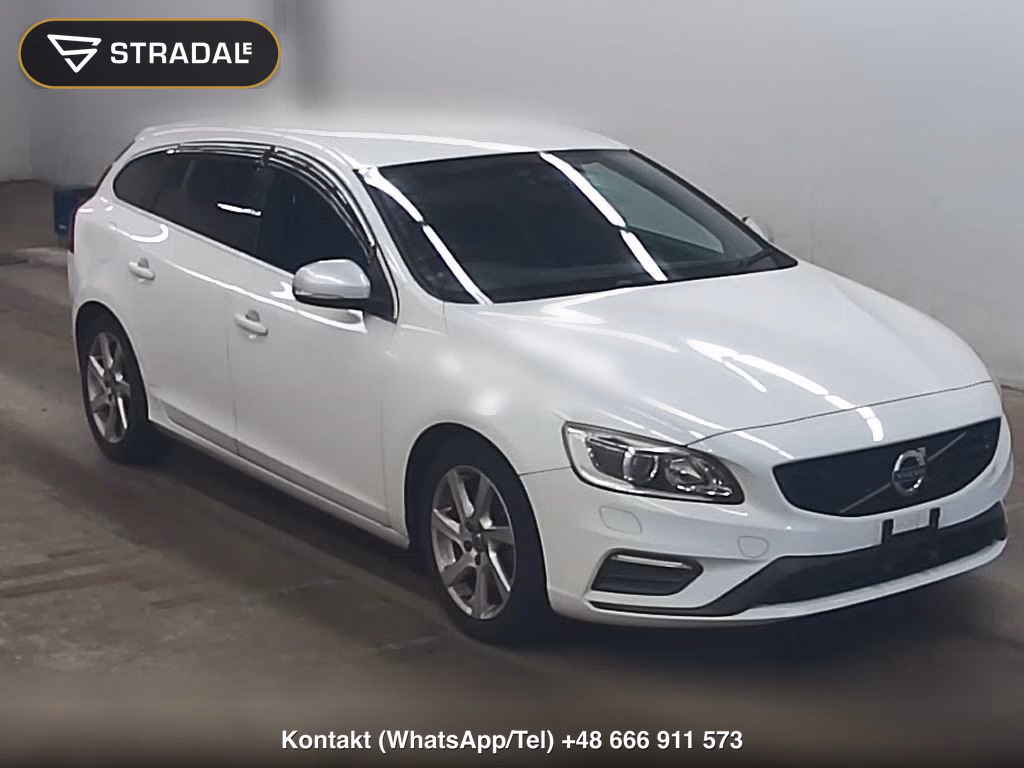 VOLVO V60 D4 R-DESIGN 2015, aukcja z Japonii, zdjęcie 1