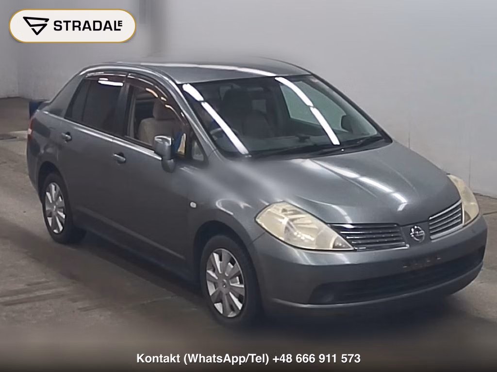 NISSAN TIIDA LATIO 4WD 15M FOUR 2006, aukcja z Japonii, zdjęcie 1