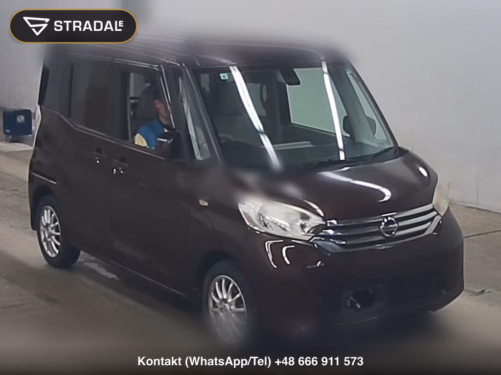 NISSAN DAYZ ROOX 4WD X 2015, aukcja z Japonii, zdjęcie 1