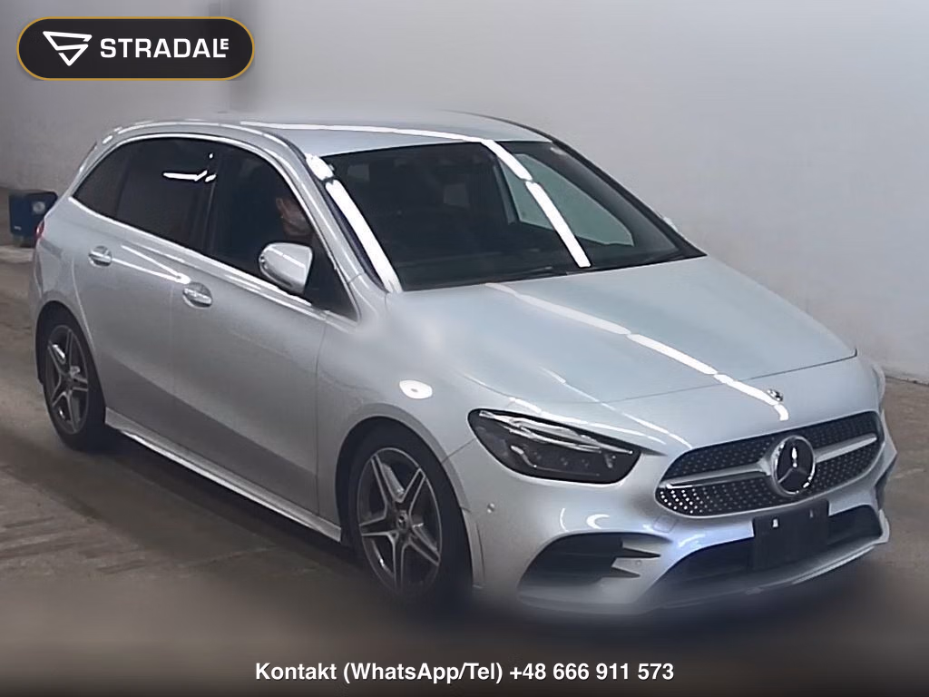 MERCEDES BENZ B-CLASS B200D AMG LINE 2019, aukcja z Japonii, zdjęcie 1