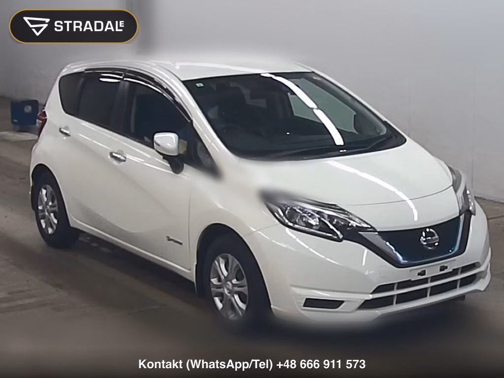 NISSAN NOTE E-POWER X 2017, aukcja z Japonii, zdjęcie 1