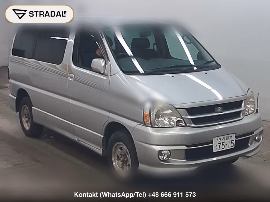 TOYOTA TOURING HIACE 4WD EXTRA V PACKAGE 2001, aukcja z Japonii, zdjęcie 1