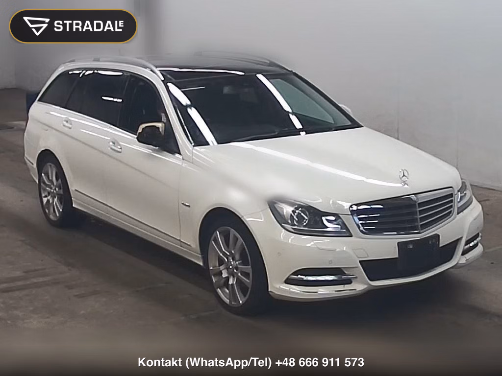 MERCEDES BENZ C-CLASS STATIONWAGON C200 BLUEEFFICIENCY STATIONWAGON 2011, aukcja z Japonii, zdjęcie 1