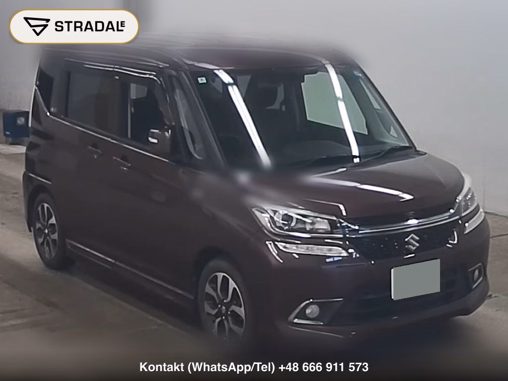 SUZUKI SOLIO BANDIT 4WD HYBRID MV 2018, aukcja z Japonii, zdjęcie 1