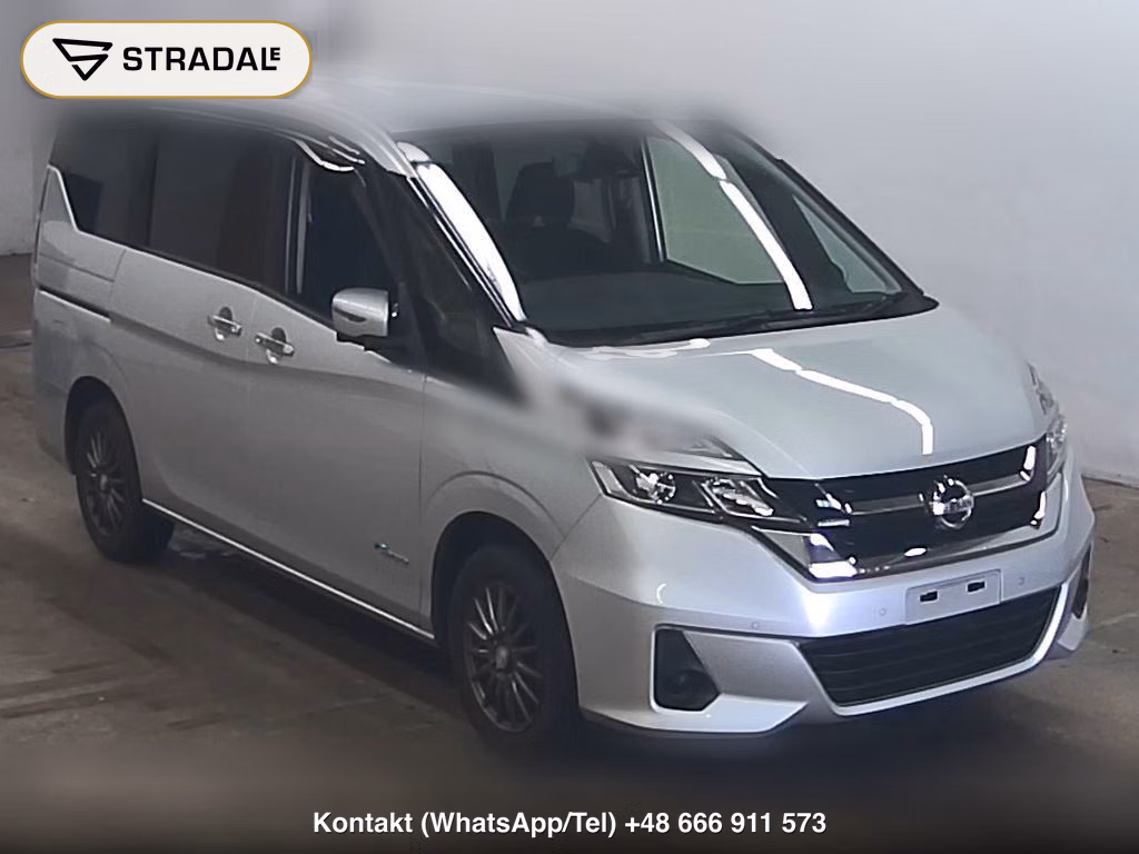 NISSAN SERENA 5D 4WD X 2017, aukcja z Japonii, zdjęcie 1