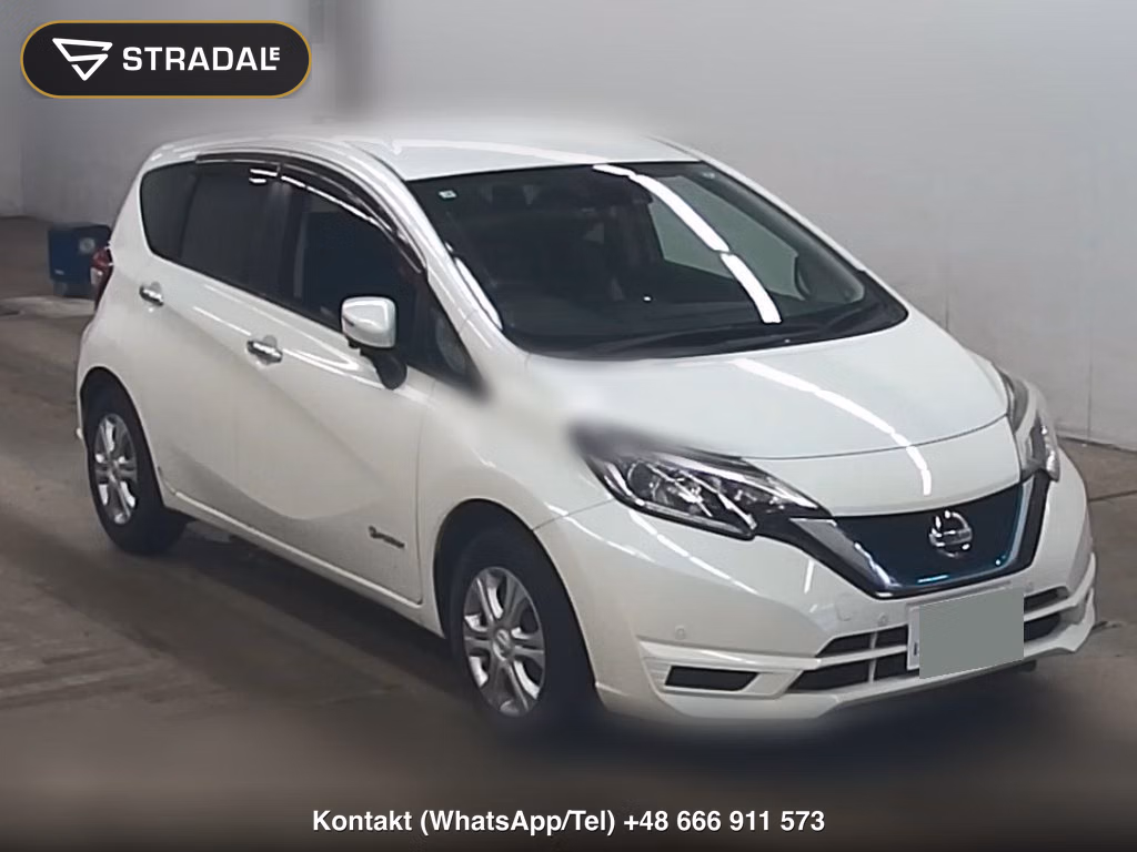 NISSAN NOTE E-POWER X 2017, aukcja z Japonii, zdjęcie 1