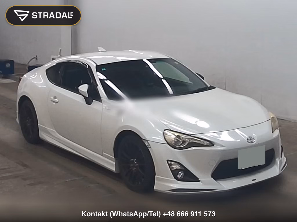 TOYOTA 86 GT 2012, aukcja z Japonii, zdjęcie 1