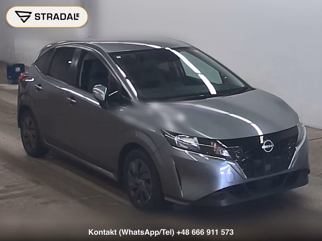 NISSAN NOTE 4WD S FOUR 2022, aukcja z Japonii, zdjęcie 1