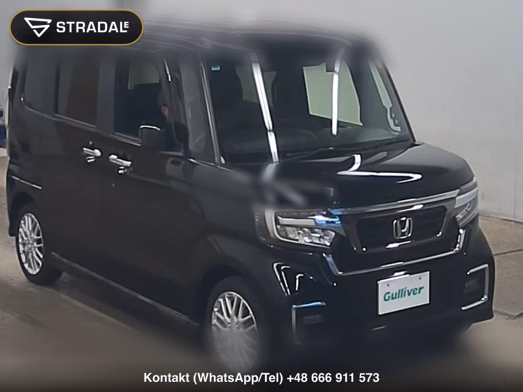 HONDA N-BOX CUSTOM 4WD L・TURBO 2022, aukcja z Japonii, zdjęcie 1