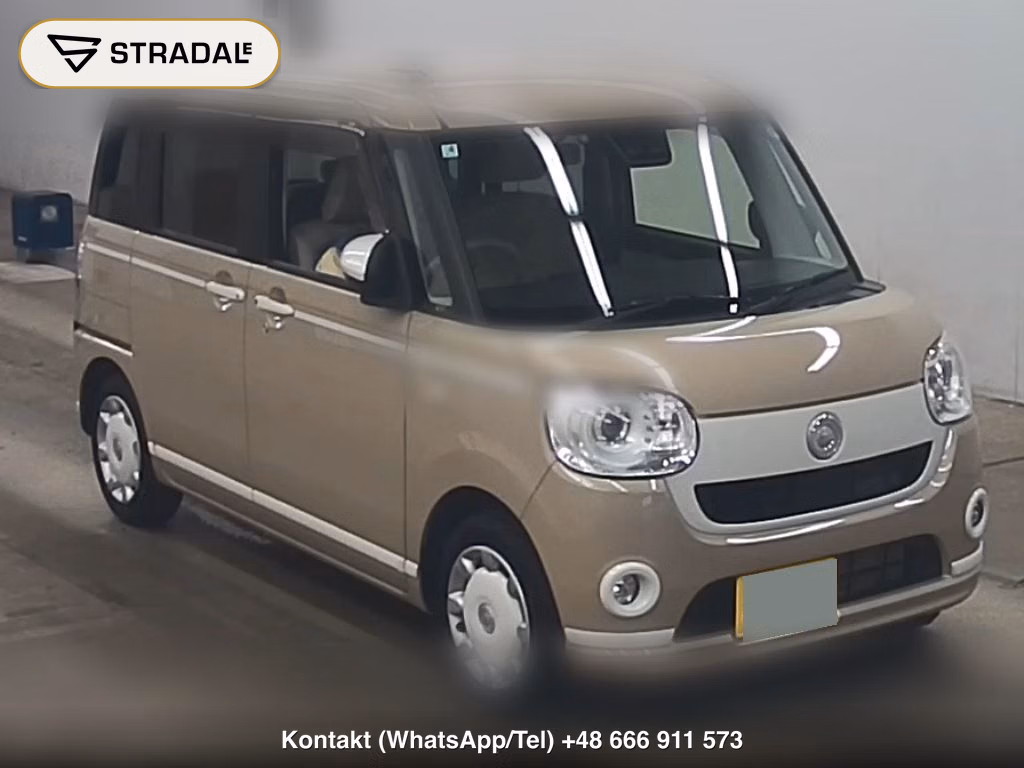 DAIHATSU MOVE CANBUS 4WD G WHITE ACCENT VS SA3 2021, aukcja z Japonii, zdjęcie 1